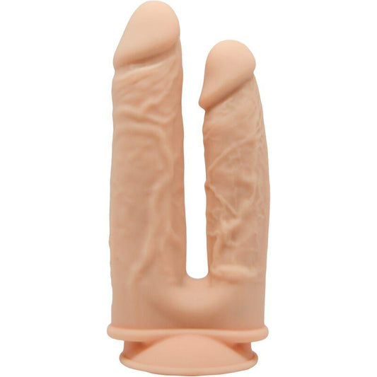 SILEXD - MODELO 1 PENE REALISTICO DOBLE PENETRACION SILICONA PREMIUM SILEXPAN 17.5 / 19.5 CM - Sensuana.es