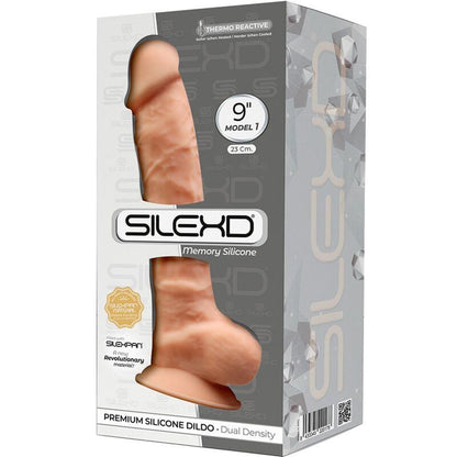 SILEXD - MODELO 1 PENE REALISTICO SILICONA PREMIUM SILEXPAN 23 CM - Sensuana.es