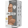 SILEXD - MODELO 1 PENE REALISTICO SILICONA PREMIUM SILEXPAN CARAMELO 21.5 CM - Sensuana.es