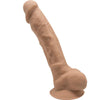 SILEXD - MODELO 1 PENE REALISTICO SILICONA PREMIUM SILEXPAN CARAMELO 23 CM - Sensuana.es