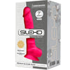 SILEXD - MODELO 1 PENE REALISTICO SILICONA PREMIUM SILEXPAN FUCSIA 17.5 CM - Sensuana.es