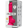 SILEXD - MODELO 1 PENE REALISTICO SILICONA PREMIUM SILEXPAN FUCSIA 24 CM - Sensuana.es