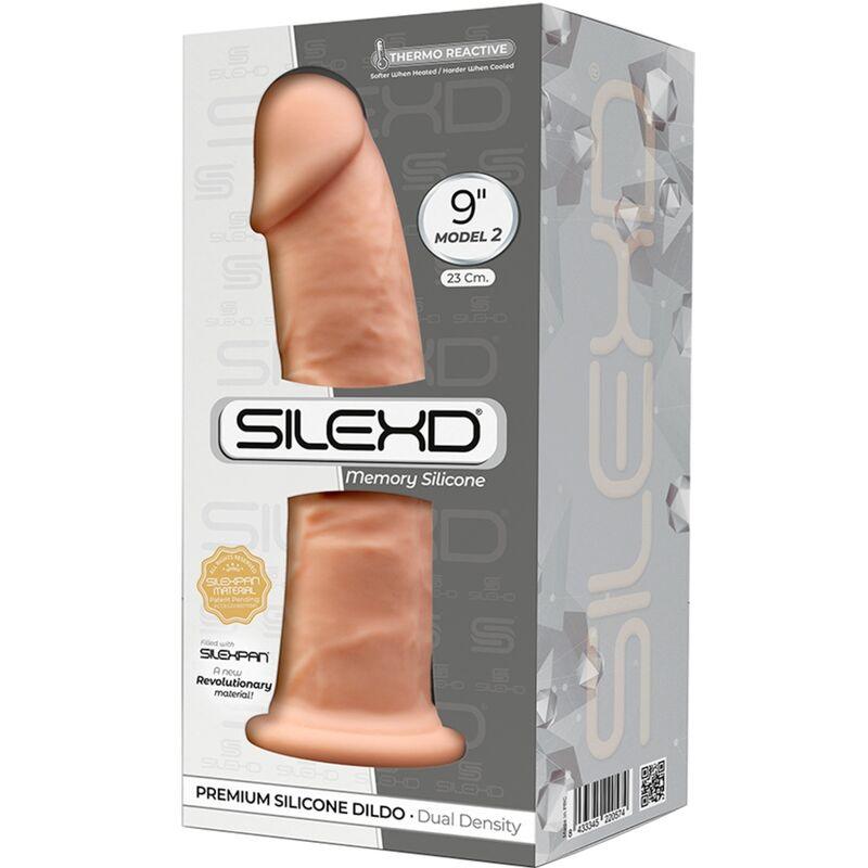 SILEXD - MODELO 2 PENE REALISTICO SILICONA PREMIUM SILEXPAN 23 CM - Sensuana.es