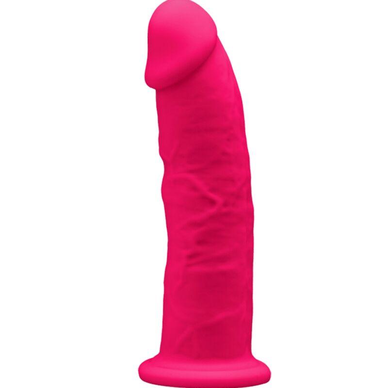 SILEXD - MODELO 2 PENE REALISTICO SILICONA PREMIUM SILEXPAN FUCSIA 15 CM - Sensuana.es