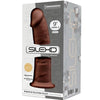 SILEXD - MODELO 2 PENE REALISTICO SILICONA PREMIUM SILEXPAN MARRON 23 CM - Sensuana.es