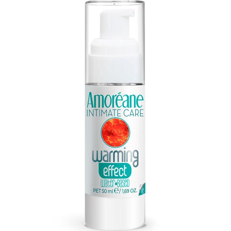 AMOREANE - LUBRICANTE BASE DE AGUA EFECTO CALOR 50 ML - Sensuana.es