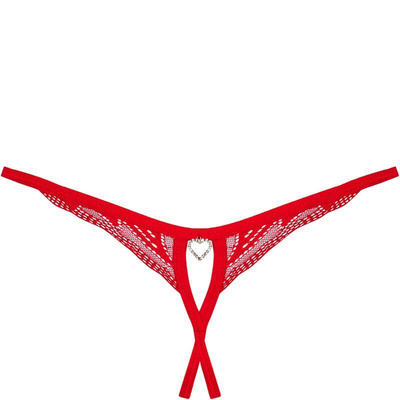 OBSESSIVE - CHILISA TANGA CROTCHLESS XS/S - Sensuana.es