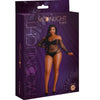 MOONLIGHT - MODELO 9 BODY MANGA LARGA NEGRO BRILLANTE TALLA UNICA / PLUS SIZE - Sensuana.es