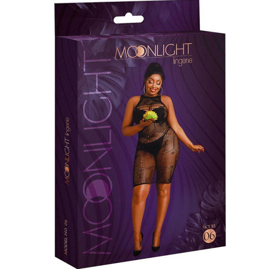 MOONLIGHT - MODELO 6 VESTIDO NEGRO TALLA UNICA / PLUS SIZE - Sensuana.es