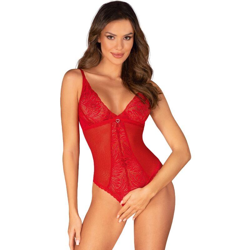 OBSESSIVE - CHILISA CROTCHLESS TEDDY XS/S - Sensuana.es