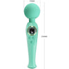 PRETTY LOVE - SKYLER VIBRADOR WAND VERDE - Sensuana.es