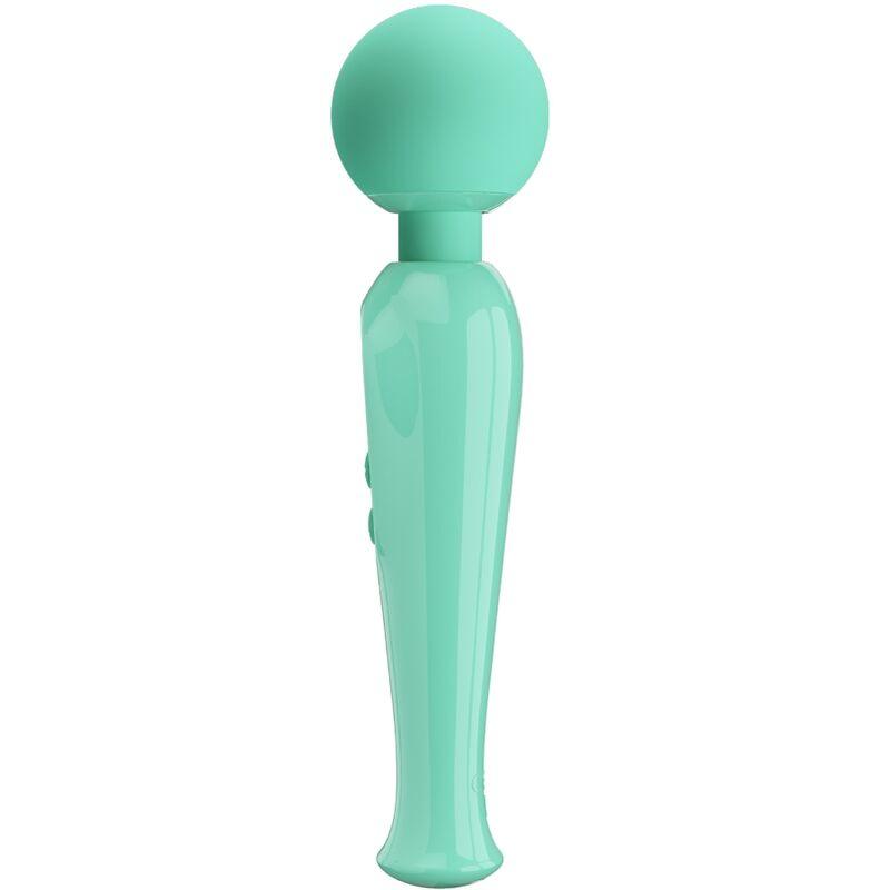 PRETTY LOVE - SKYLER VIBRADOR WAND VERDE - Sensuana.es