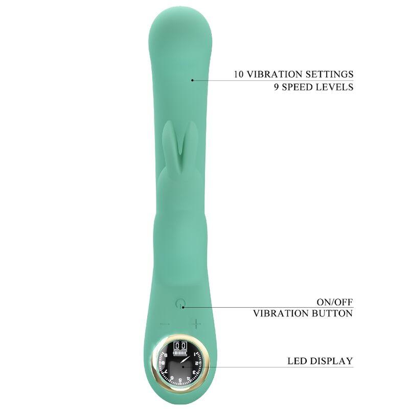 PRETTY LOVE - LAMAR VIBRADOR RABBIT & PUNTO G VERDE - Sensuana.es