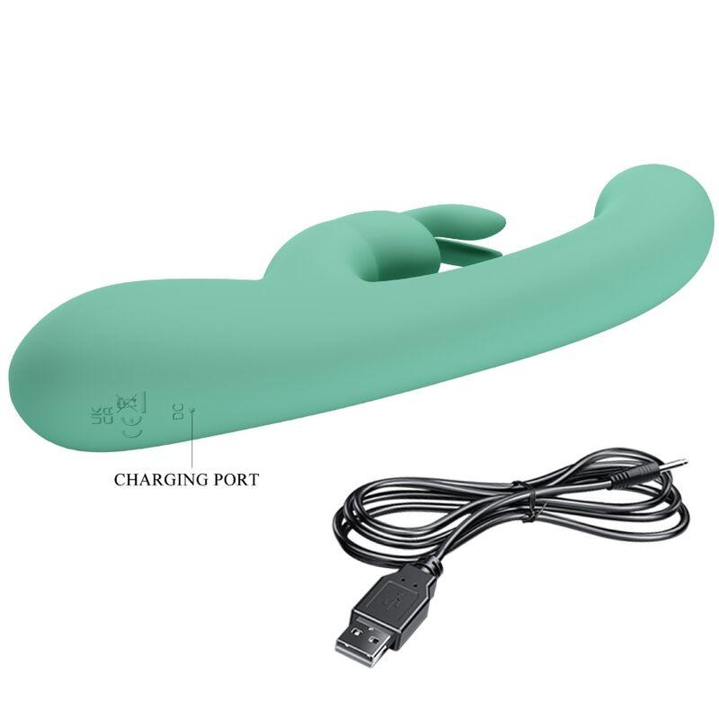 PRETTY LOVE - LAMAR VIBRADOR RABBIT & PUNTO G VERDE - Sensuana.es