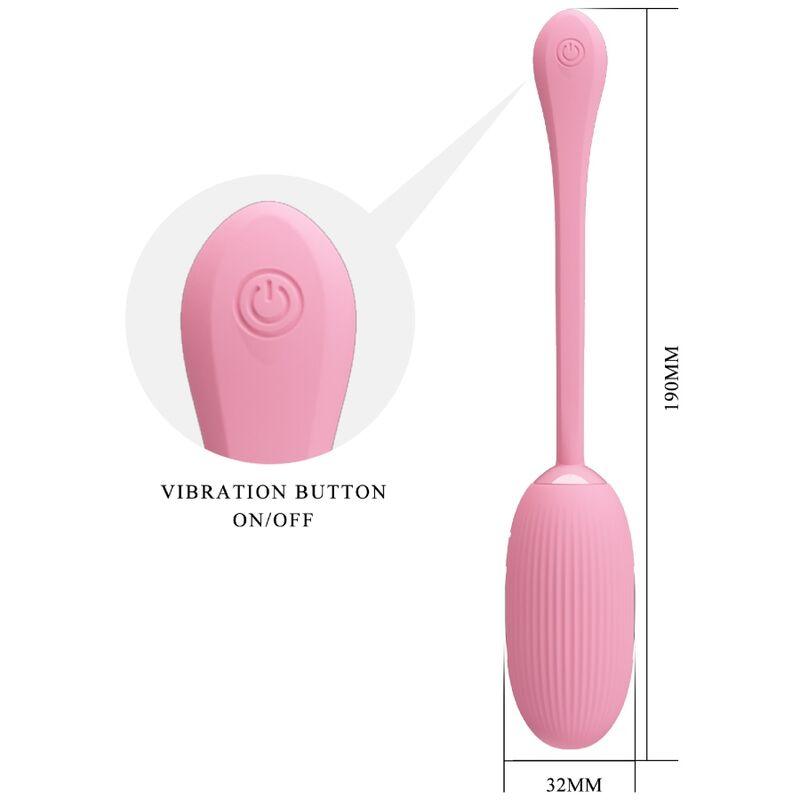 PRETTY LOVE - DOREEN HUEVO VIBRADOR RECARGABLE ROSA - Sensuana.es