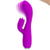 PRETTY LOVE - GLORIA VIBRADOR CONEJO RECARGABLE-IMPERMEABLE MORADO - Sensuana.es