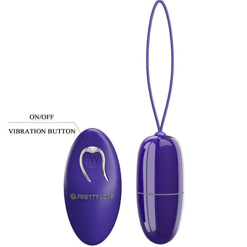 PRETTY LOVE - SELKIE YOUTH MINI HUEVO VIBRADOR CONTROL REMOTO VIOLETA - Sensuana.es