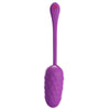 PRETTY LOVE - HUEVO VIBRADOR CON TEXTURA MARINA RECARGABLE MORADO - Sensuana.es