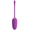 PRETTY LOVE - HUEVO VIBRADOR CON TEXTURA MARINA RECARGABLE MORADO - Sensuana.es