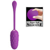 PRETTY LOVE - HUEVO VIBRADOR CON TEXTURA MARINA RECARGABLE MORADO - Sensuana.es