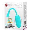 PRETTY LOVE - KIRK HUEVO VIBRADOR RECARGABLE VERDE CLARO - Sensuana.es