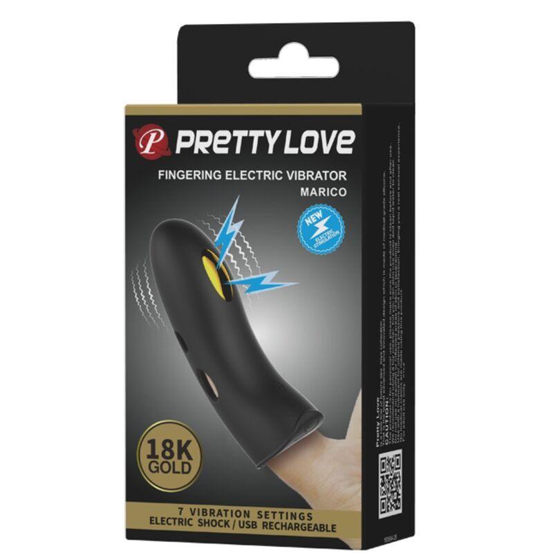 PRETTY LOVE - MARICO FUNDA DE DEDO ELECTRO-ESTUMILADOR NEGRO - Sensuana.es