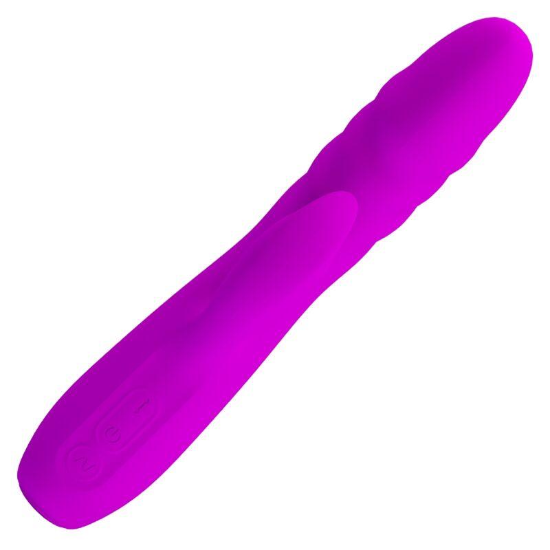 PRETTY LOVE - MELANIE VIBRADOR CONEJO RECARGABLE MORADO - Sensuana.es