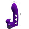 PRETTY LOVE - ORLANDO FUNDA DE DEDO VIBRADOR MORADO - Sensuana.es