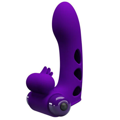 PRETTY LOVE - ORLANDO FUNDA DE DEDO VIBRADOR MORADO - Sensuana.es