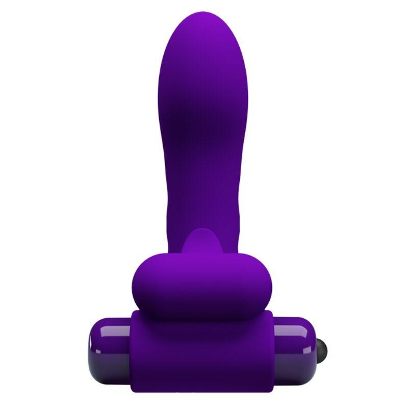 PRETTY LOVE - ORLANDO FUNDA DE DEDO VIBRADOR MORADO - Sensuana.es