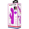 PRETTY LOVE - RACHEL VIBRADOR RECARGABLE CON SUCCIONADOR MORADO - Sensuana.es