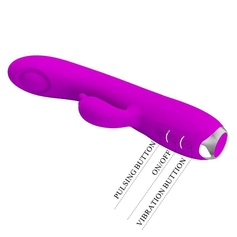 PRETTY LOVE - REGINA VIBRADOR-SUCCIONADOR RECARGABLE MORADO - Sensuana.es