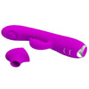 PRETTY LOVE - REGINA VIBRADOR-SUCCIONADOR RECARGABLE MORADO - Sensuana.es