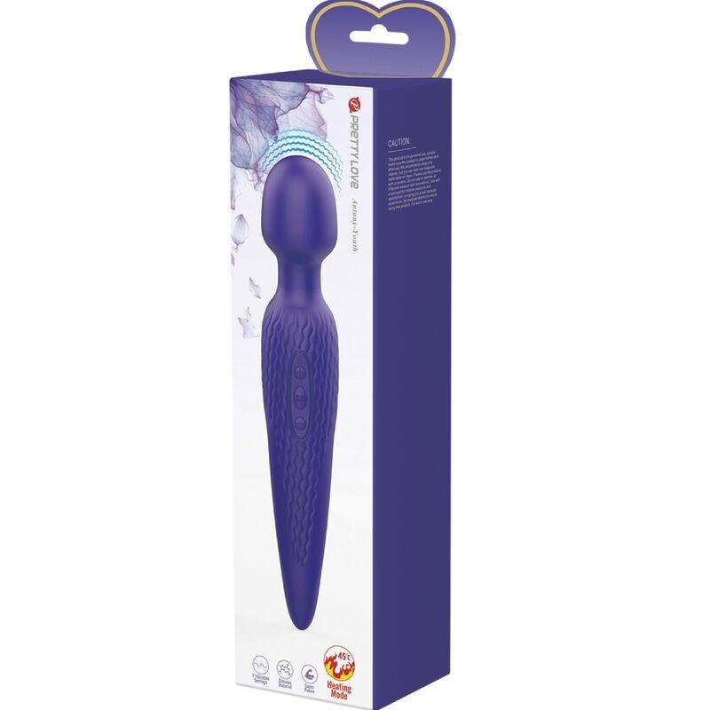 PRETTY LOVE - ANTONY YOUTH VIBRADOR WAND EFECTO CALOR VIOLETA - Sensuana.es