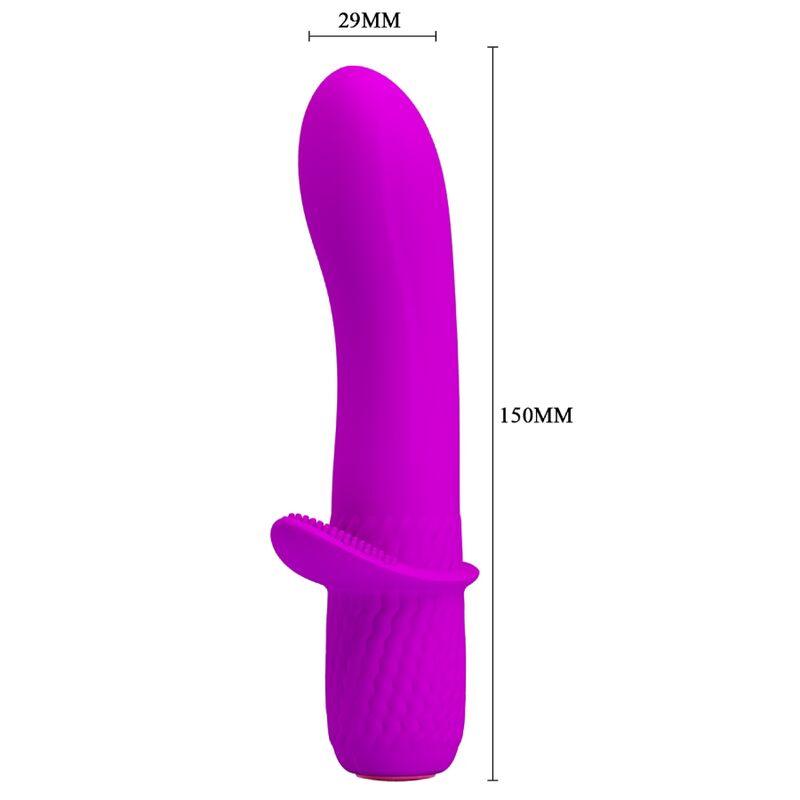 PRETTY LOVE - TROY VIBRADOR RECARGABLE MORADO - Sensuana.es