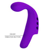 PRETTY LOVE - GORGON VIBRADOR DE DEDO RECARGABLE MORADO - Sensuana.es