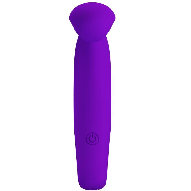 PRETTY LOVE - GORGON VIBRADOR DE DEDO RECARGABLE MORADO - Sensuana.es