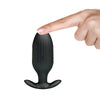 PRETTY LOVE - KELLY PLUG ANAL VIBRADOR RECARGABLE NEGRO - Sensuana.es