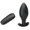 PRETTY LOVE - REGINA PLUG ANAL VIBRADOR RECARGABLE NEGRO - Sensuana.es