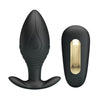 PRETTY LOVE - REGINA PLUG ANAL VIBRADOR RECARGABLE NEGRO - Sensuana.es