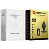 PRETTY LOVE - REGINA PLUG ANAL VIBRADOR RECARGABLE NEGRO - Sensuana.es