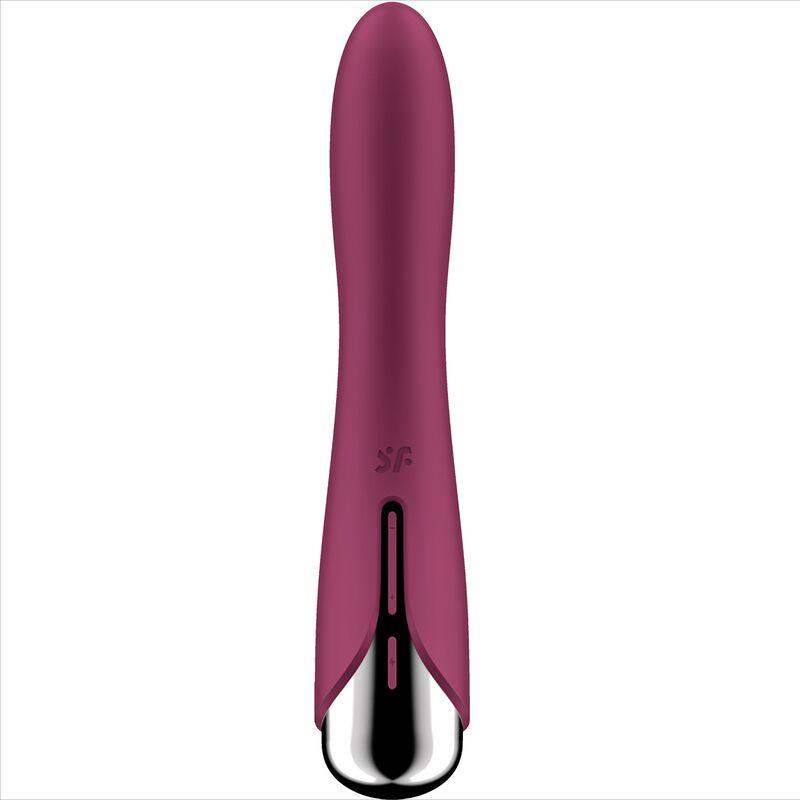 SATISFYER - SPINNING VIBE 1 VIBRADOR ROTADOR G-SPOT RED - Sensuana.es