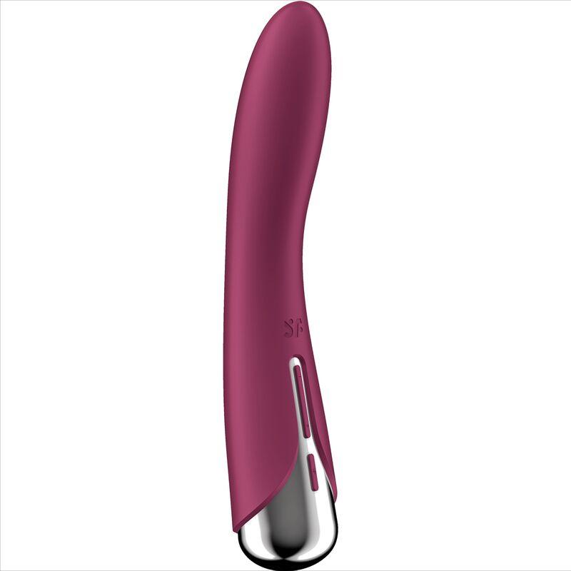 SATISFYER - SPINNING VIBE 1 VIBRADOR ROTADOR G-SPOT RED - Sensuana.es