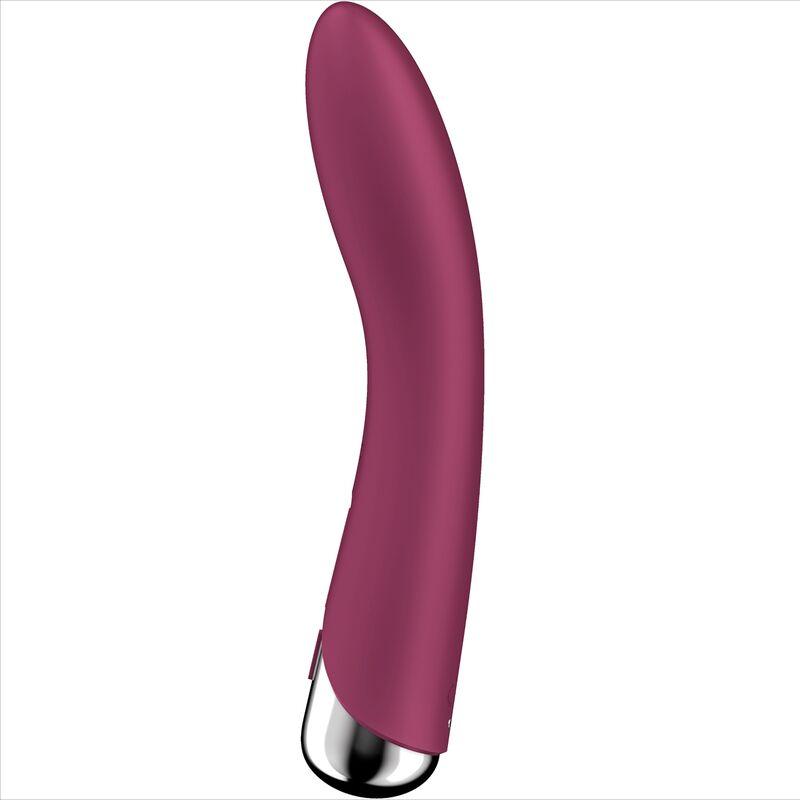 SATISFYER - SPINNING VIBE 1 VIBRADOR ROTADOR G-SPOT RED - Sensuana.es