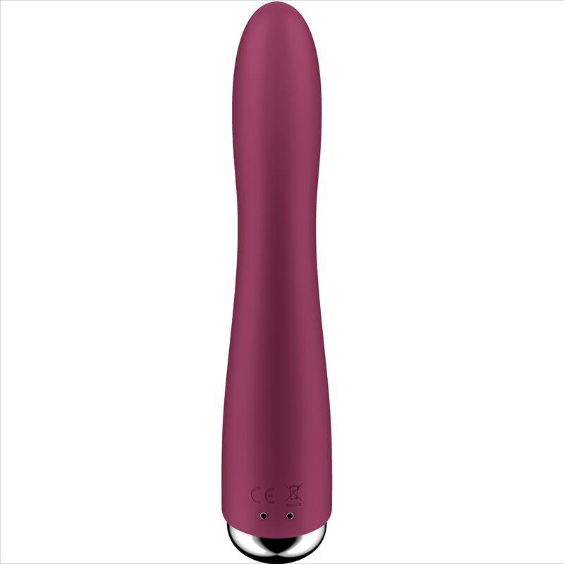 SATISFYER - SPINNING VIBE 1 VIBRADOR ROTADOR G-SPOT RED - Sensuana.es