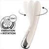 SATISFYER - SPINNING VIBE 1 VIBRADOR ROTADOR G-SPOT RED - Sensuana.es