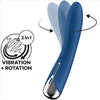 SATISFYER - SPINNING VIBE 1 VIBRADOR ROTADOR G-SPOT RED - Sensuana.es