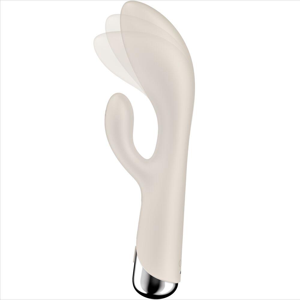 SATISFYER - SPINNING RABBIT 1 ESTIMULACION CLITORIS Y PUNTO G ROJO - Sensuana.es