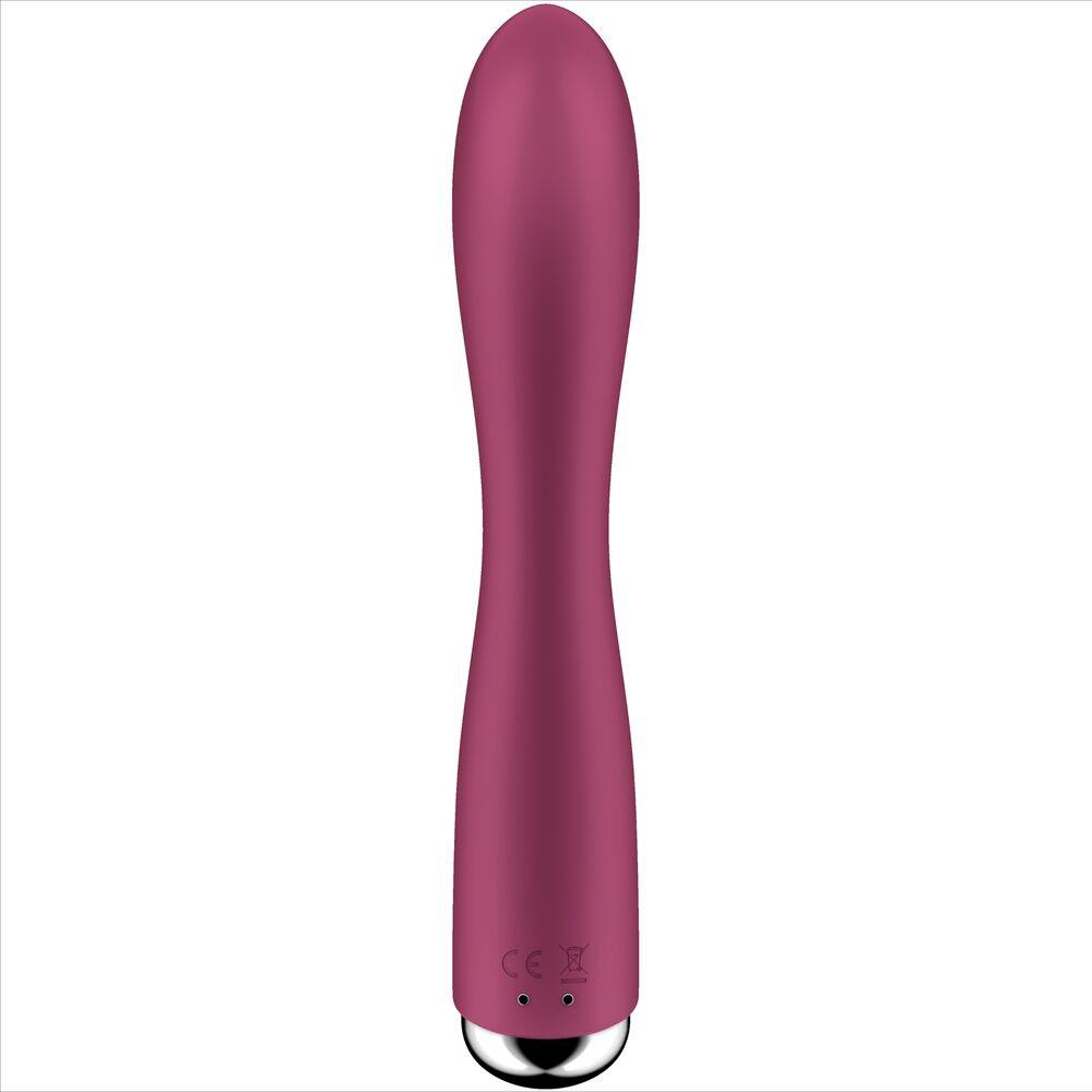 SATISFYER - SPINNING RABBIT 1 ESTIMULACION CLITORIS Y PUNTO G ROJO - Sensuana.es