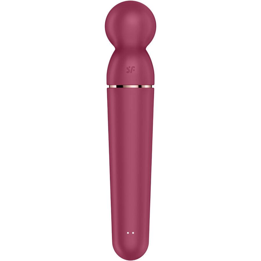 SATISFYER - PLANET WAND-ER MASAJEADOR VIBRADOR BERRY - Sensuana.es